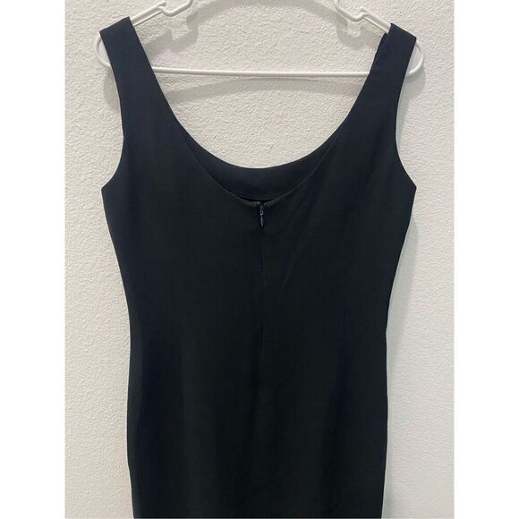 Vintage Ann Taylor Black Dress Size 10 - Picture 5 of 8